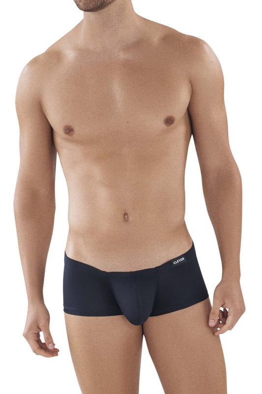 Clever Moda Men's Underwear 0872 Latin Trunks Color Black