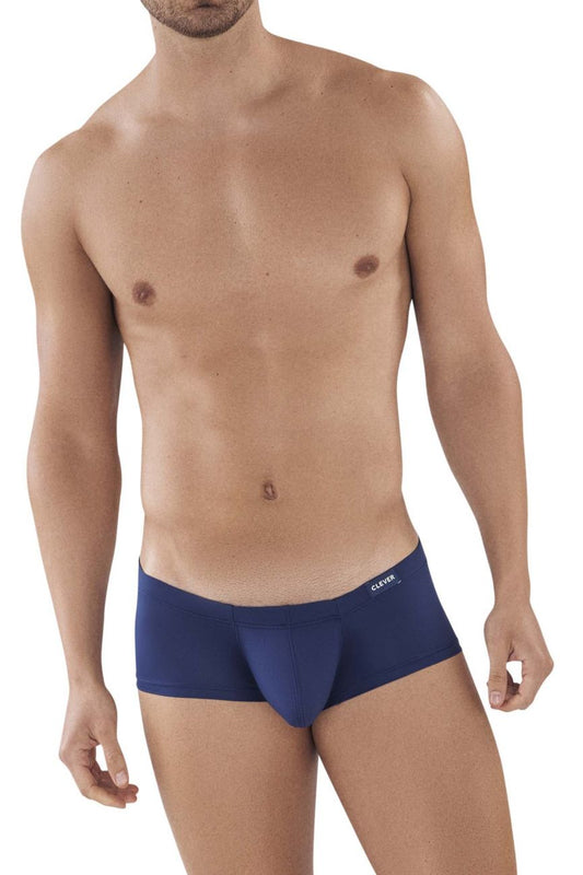 Clever Moda Men's Underwear 0872 Latin Trunks Color Dark Blue