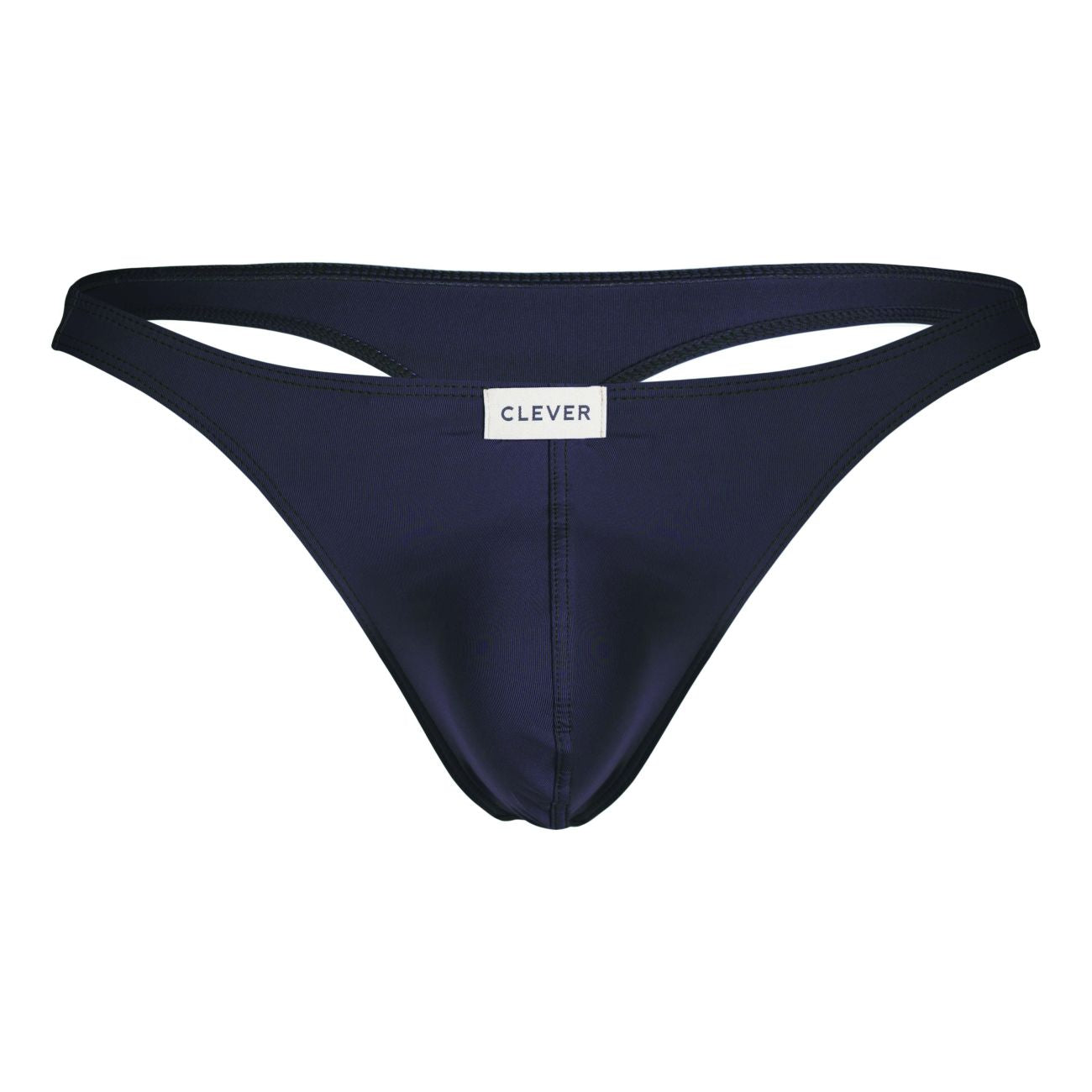 Clever Moda Men's Underwear 100007 3PK Autralian Latin Thongs Color Green-Pink-Blue