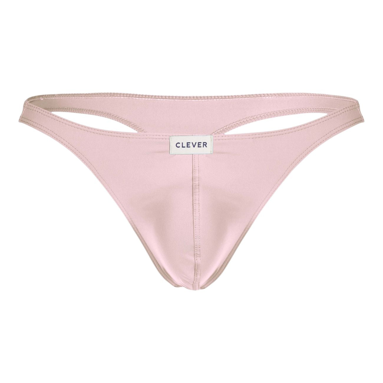 Clever Moda Men's Underwear 100007 3PK Autralian Latin Thongs Color Green-Pink-Blue