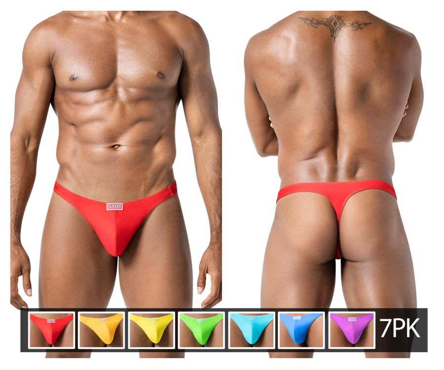 7 Pack Pride Multi-colored Thong - view 1