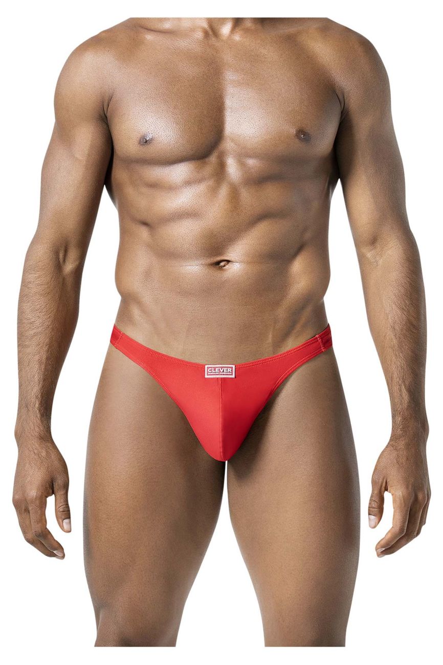 Clever Moda Men's Underwear 10009 7PK Pride Thongs Color Multi-colored
