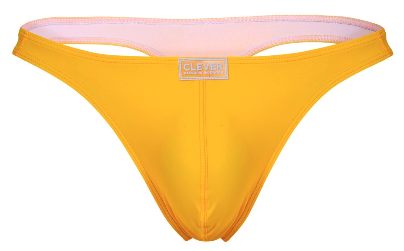 Clever Moda Men's Underwear 10009 7PK Pride Thongs Color Multi-colored