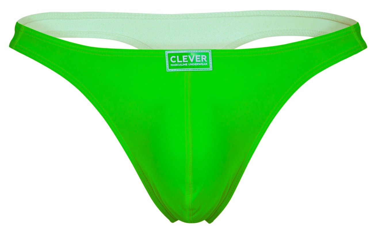 Clever Moda Men's Underwear 10009 7PK Pride Thongs Color Multi-colored
