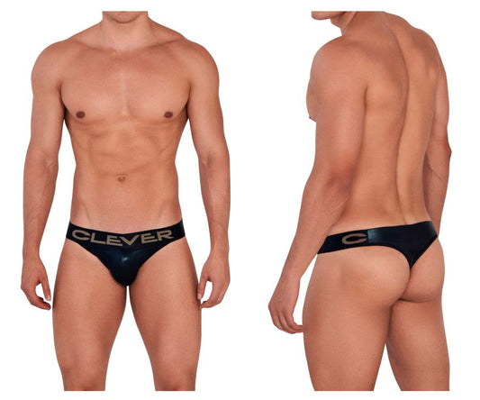 Clever Earth Thongs - Black