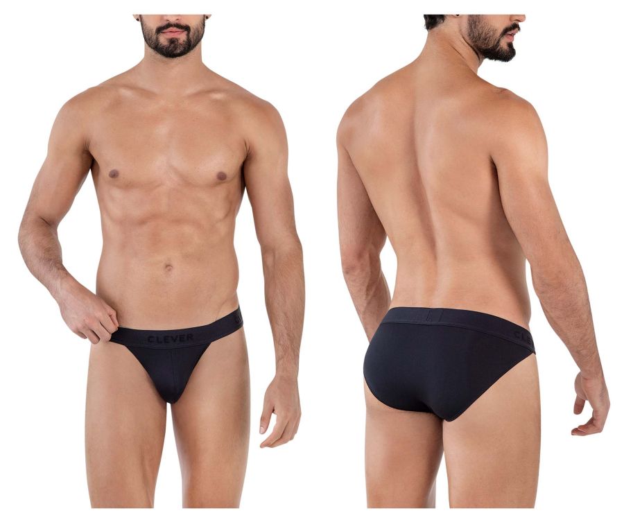 Clever Moda Men's Underwear 1627 Deseo Bikini Color Black