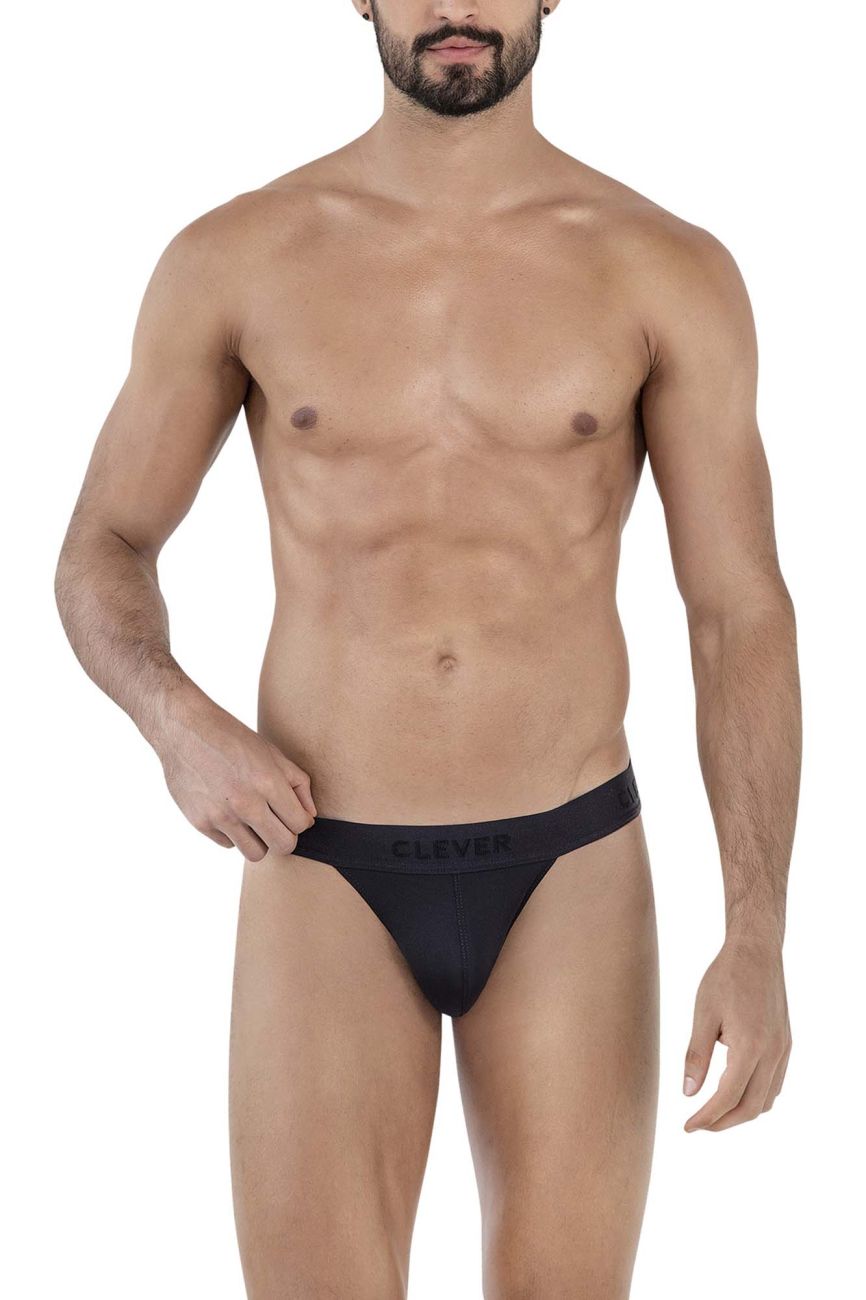 Clever Moda Men's Underwear 1627 Deseo Bikini Color Black