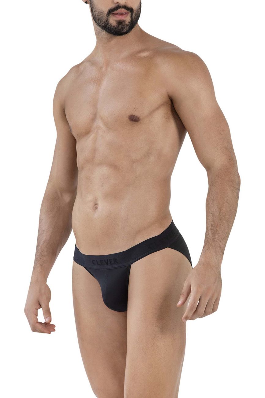 Clever Moda Men's Underwear 1627 Deseo Bikini Color Black