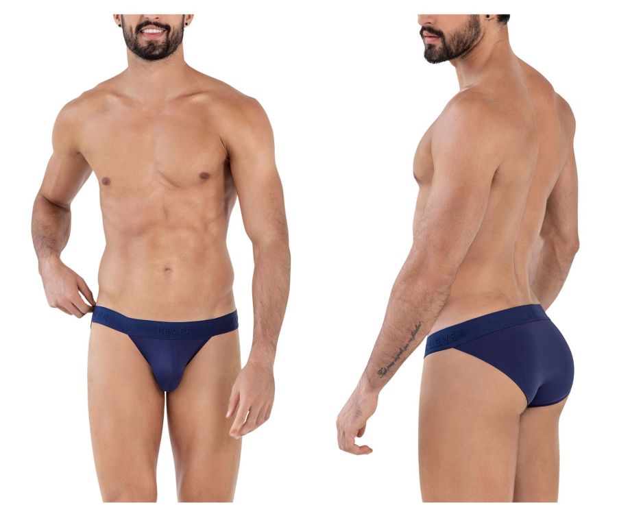 Clever Moda Men's Underwear 1627 Deseo Bikini Color Dark Blue
