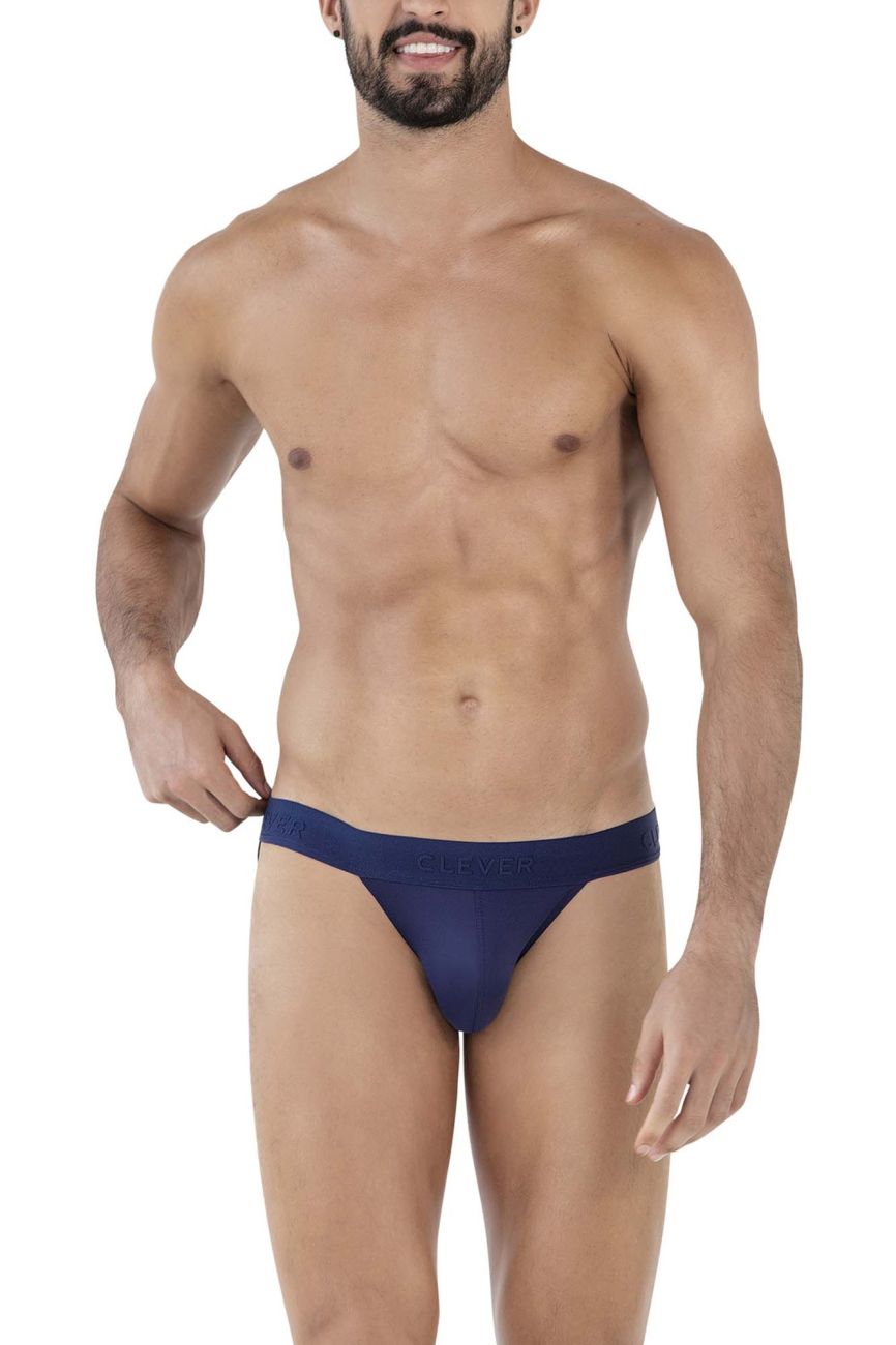 Clever Moda Men's Underwear 1627 Deseo Bikini Color Dark Blue