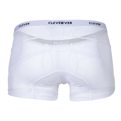 Clever Moda Men's Underwear 1673 Legend Trunks Color White