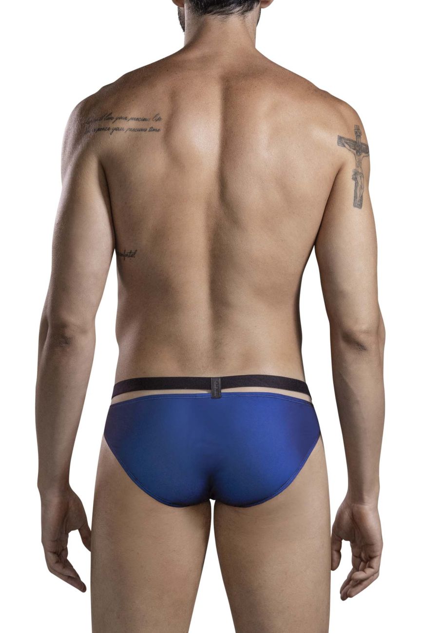 Clever Moda Men's Underwear 1675 Eroticism Bikini Color Blue