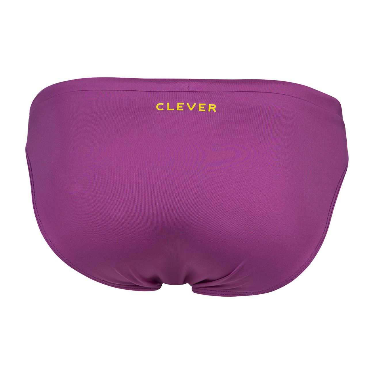 Clever Moda Men's swimwear 1735 Vivo Swim Briefs Color Grape
