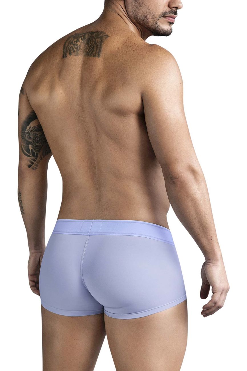 Clever Moda Men's Underwear 1751 Craftiness Trunks Color Blue