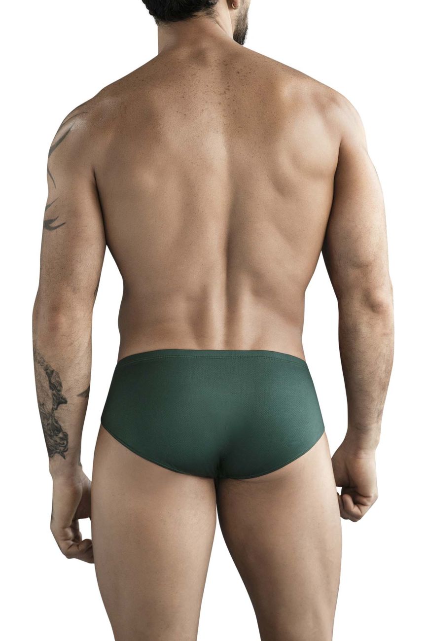 Clever Moda Optimo Briefs - Dark Green