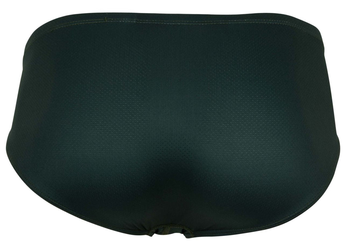Clever Moda Optimo Briefs - Dark Green