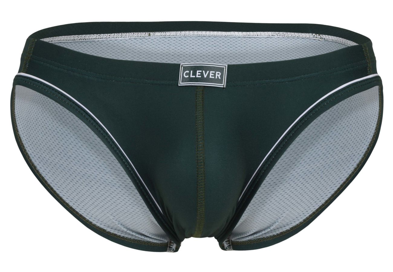 Clever Moda Men's Underwear 1782 Argovia Briefs Color Dark Green