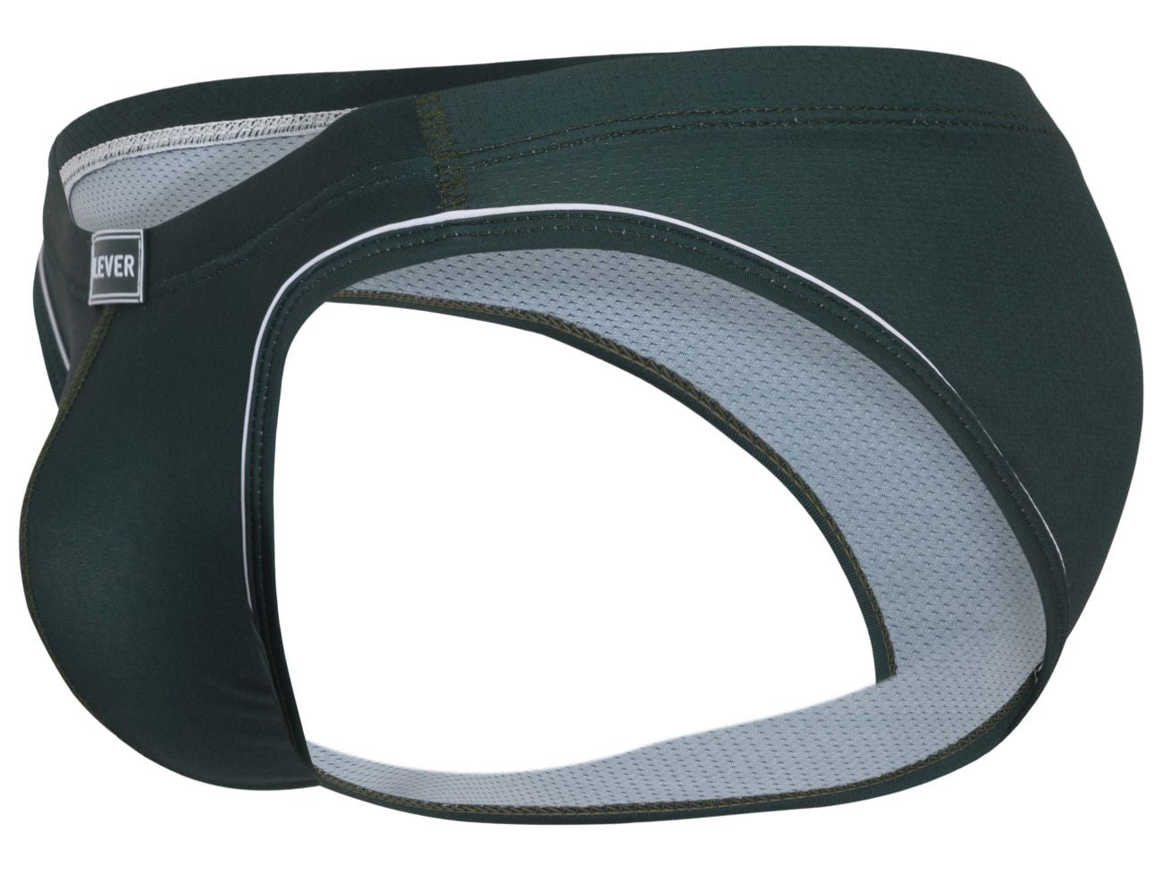 Clever Moda Men's Underwear 1782 Argovia Briefs Color Dark Green