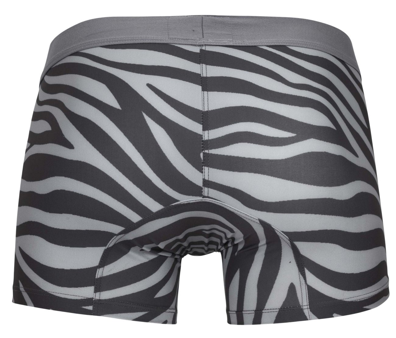 Clever Moda Men's Underwear 1800 Cebra Trunks Color Gray