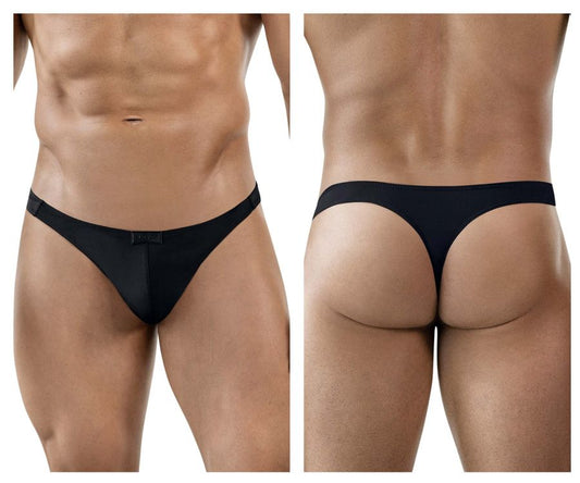 Clever Moda Desirable Thongs - Black