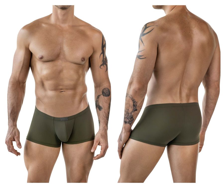 Clever Moda Men's Underwear 1842 Buenavista Trunks Color Green
