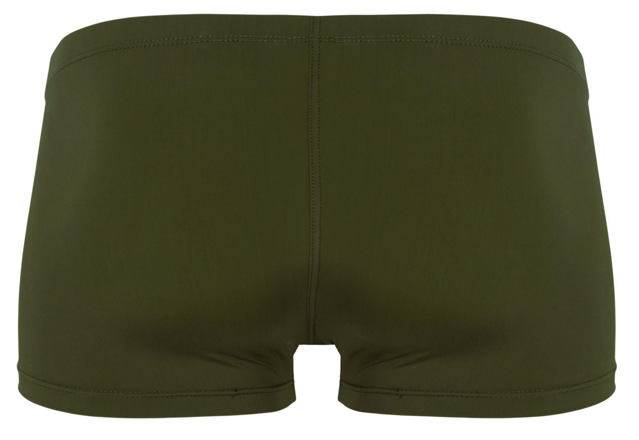Clever Moda Men's Underwear 1842 Buenavista Trunks Color Green