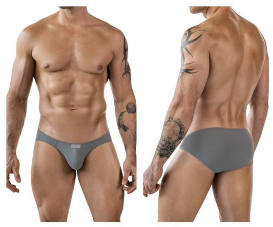 Clever Moda Men's Underwear 1843 Buenavista Bikini Color Gray
