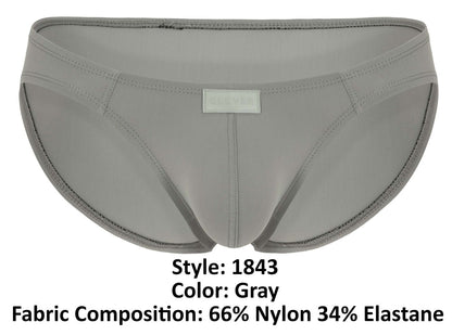 Clever Moda Men's Underwear 1843 Buenavista Bikini Color Gray
