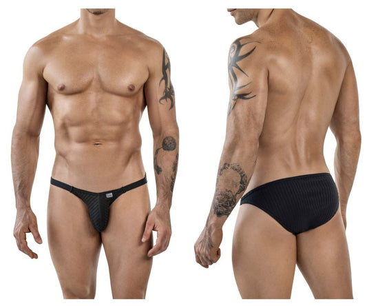 Clever Moda Men's Underwear 1846 Mantra Bikini Color Black
