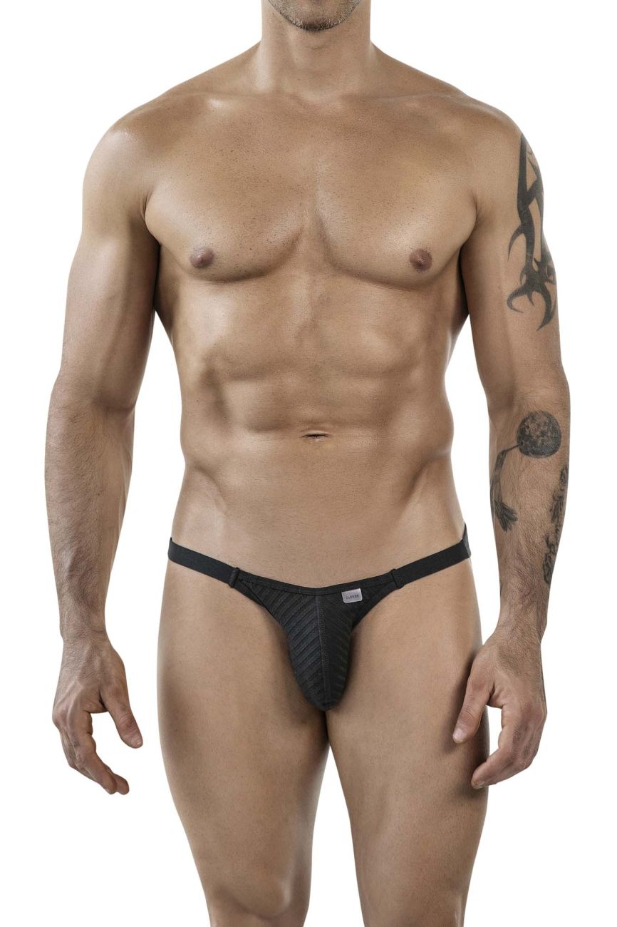 Clever Moda Men's Underwear 1846 Mantra Bikini Color Black