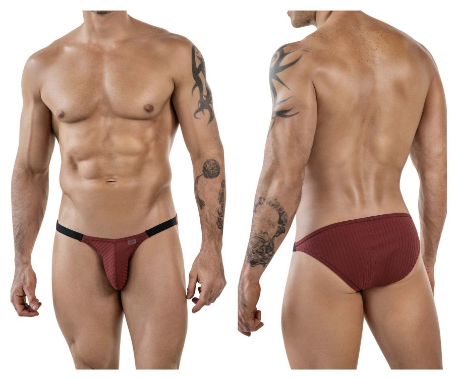Clever Moda Men's Underwear 1846 Mantra Bikini Color Grape