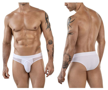 Clever Moda Men's Underwear 1849 Eros Bikini Color White