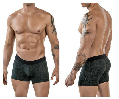 Clever Moda Men's Underwear 1850 Laberin Trunks Color Black