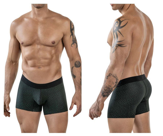 Clever Moda Men's Underwear 1850 Laberin Trunks Color Black