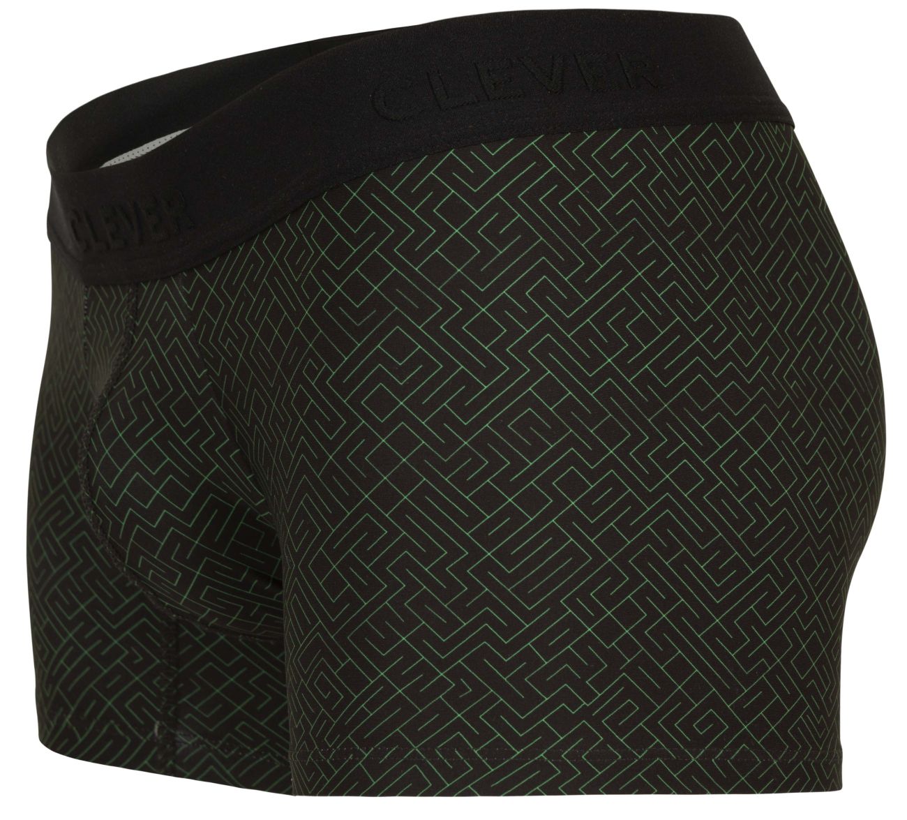 Clever Moda Laberin Trunks - Black