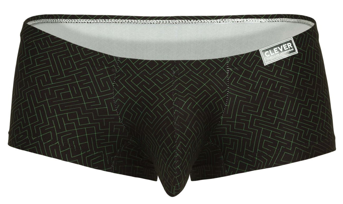 Clever Moda Laberin Trunks - Black