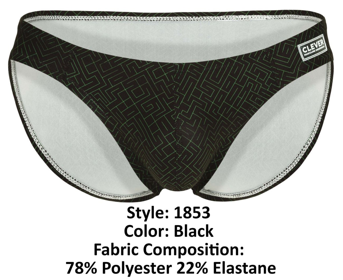 Clever Moda Laberin Bikini - Black