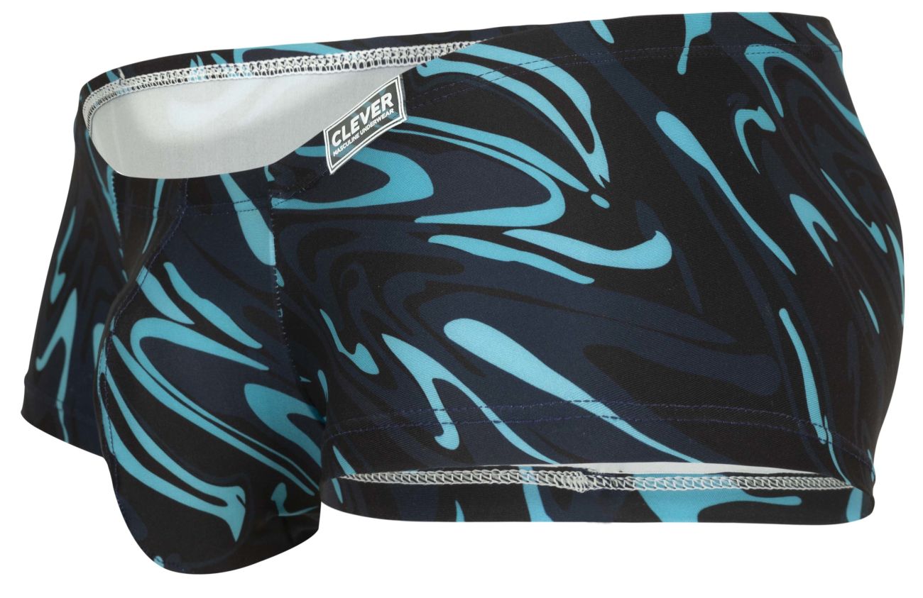Clever Moda Men's Underwear 1860 Grosh Trunks Color Dark Blue