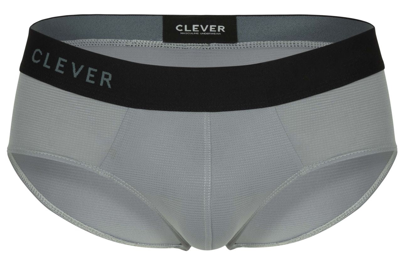 Clever Moda Men's Underwear 1862 Oneal Briefs Color Gray