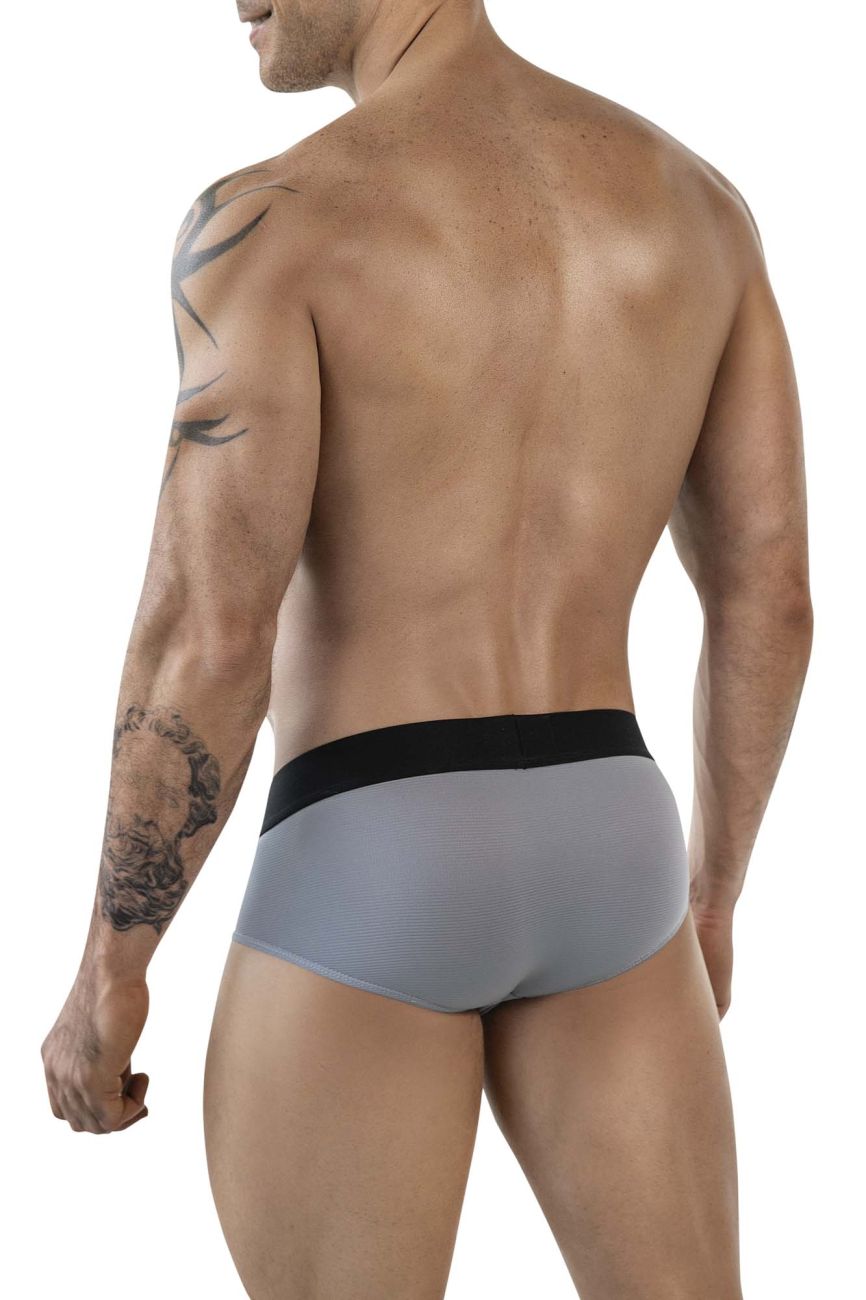 Clever Moda Men's Underwear 1862 Oneal Briefs Color Gray