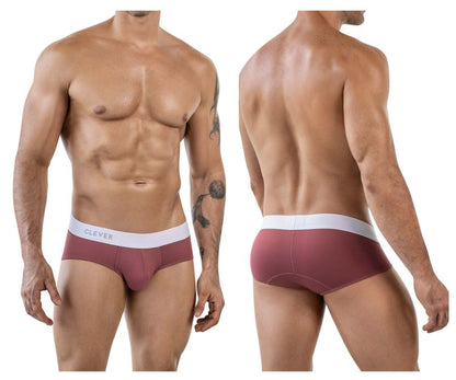 Clever Moda Men's Underwear 1863 Lecler Briefs Color Grape