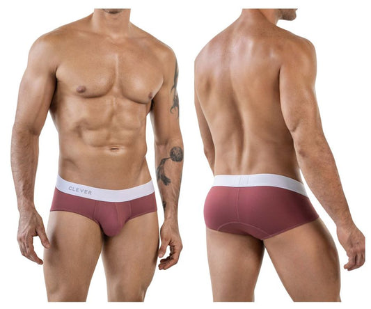 Clever Moda Men's Underwear 1863 Lecler Briefs Color Grape