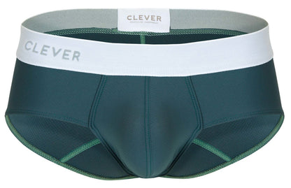 Clever Moda Men's Underwear 1863 Lecler Briefs Color Green