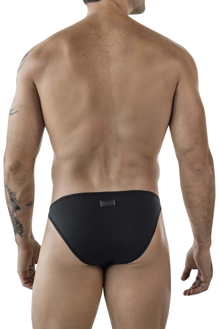 Clever Moda Men's Underwear 1865 Oomph Bikini Color Black