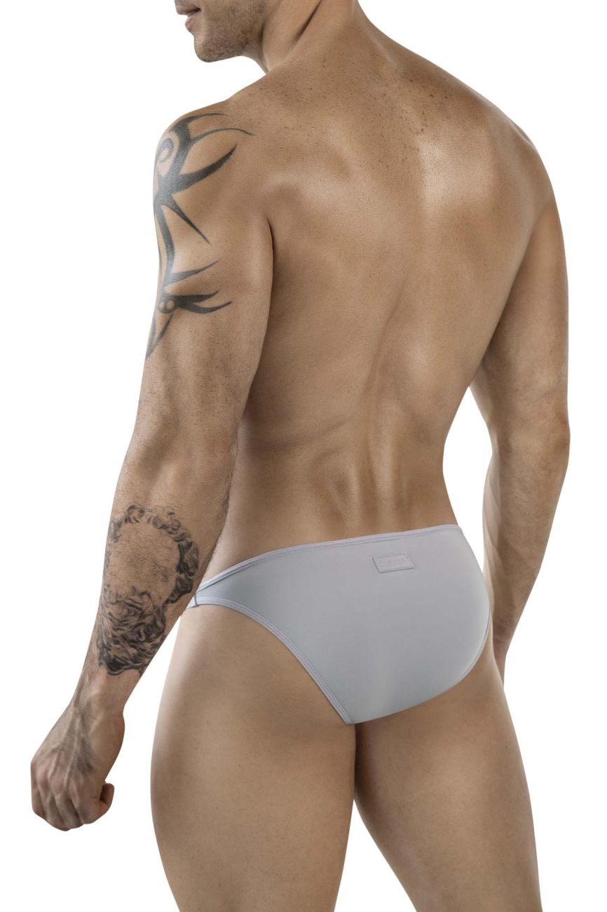 Clever Moda Men's Underwear 1865 Oomph Bikini Color Gray