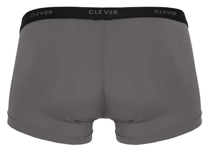 Clever Moda Men's Underwear 1866 Tokio Trunks Color Gray