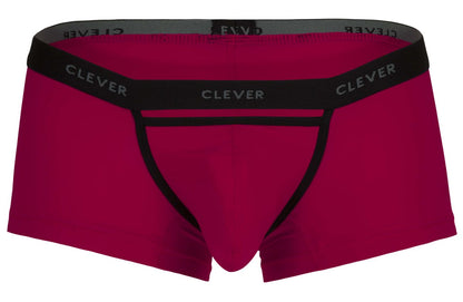 Clever Moda Men's Underwear 1866 Tokio Trunks Color Red