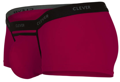 Clever Moda Men's Underwear 1866 Tokio Trunks Color Red