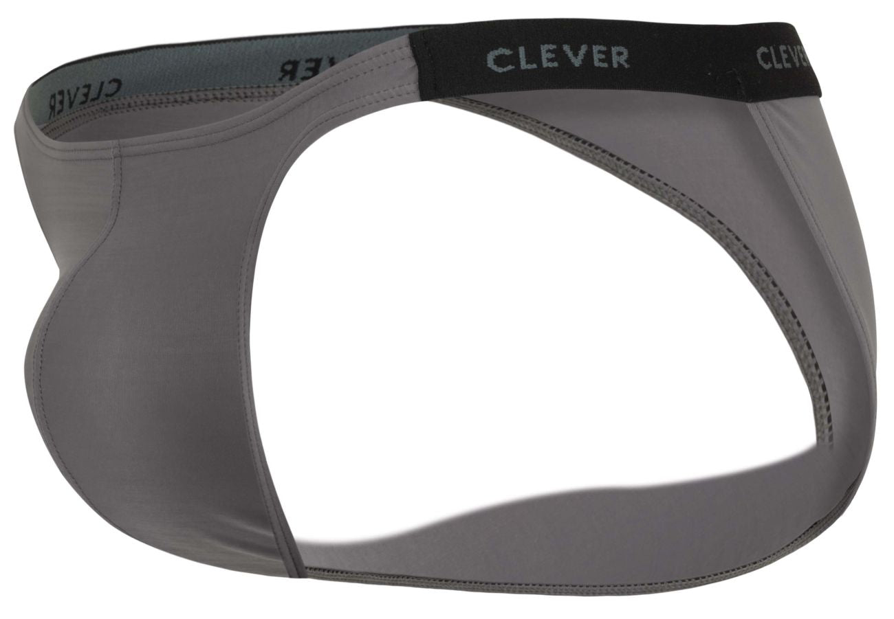 Clever Moda Men's Underwear 1867 Tokio Bikini Color Gray