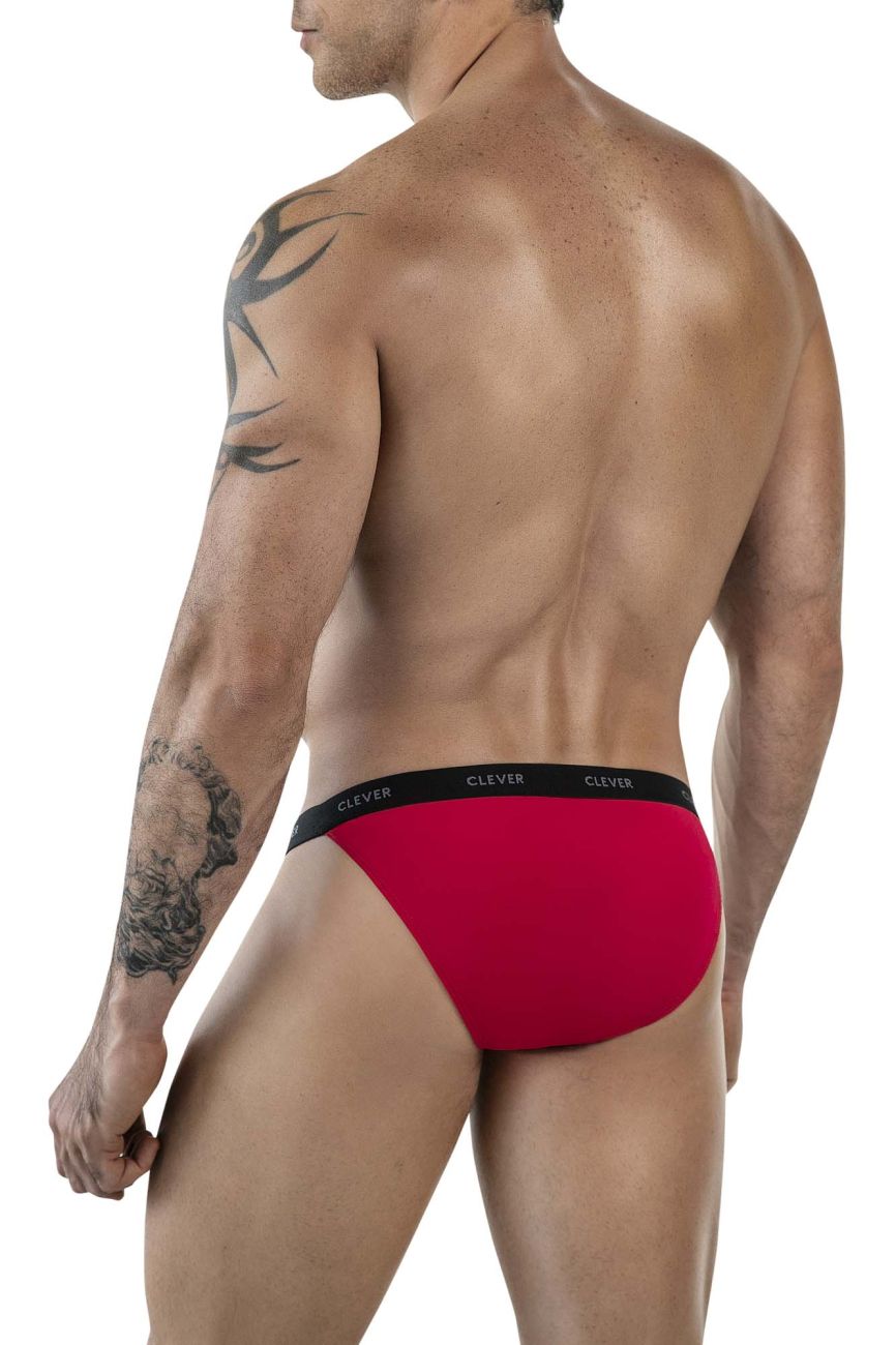 Clever Moda Men's Underwear 1867 Tokio Bikini Color Red